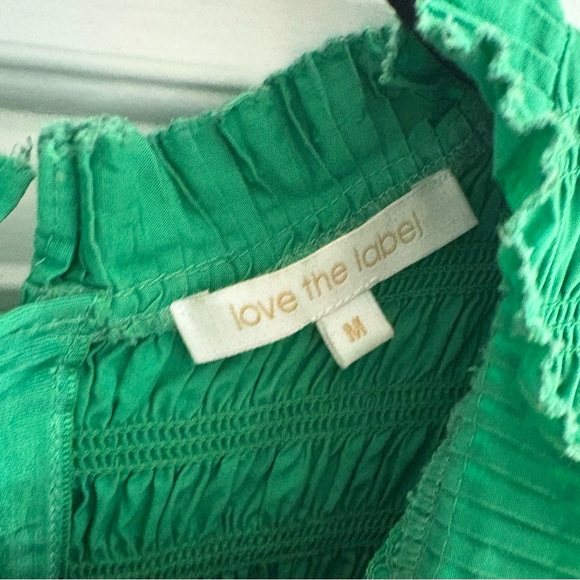 Green Ruffled Dress - Picture 3 of 3